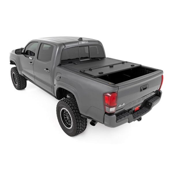 Hard Tri-Fold Flip Up Bed Cover - 6' Bed - Toyota Tacoma (16-23)