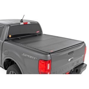 Hard Tri-Fold Flip Up Bed Cover - 5' Bed - Ford Ranger 2WD 4WD (19-23)