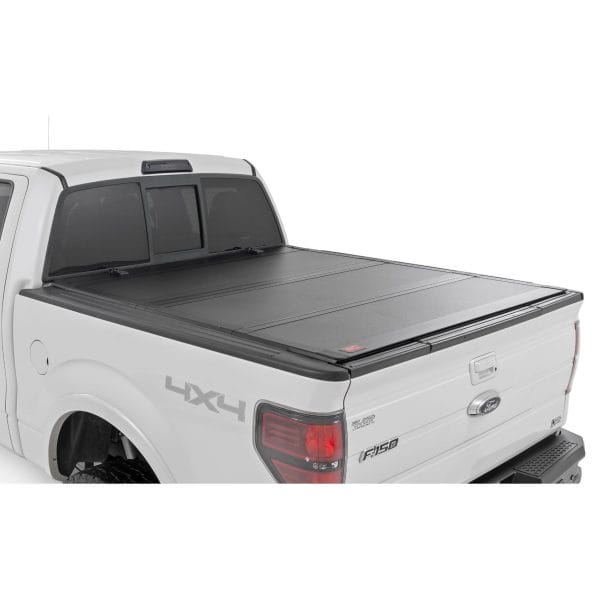 Hard Tri-Fold Flip Up Bed Cover - 6'7" Bed - Ford F-150 (04-14)