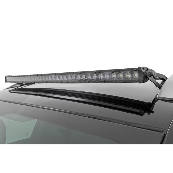 LED Light Kit - Roof Mount - 40" Black Single Row - Jeep KL (14-22)