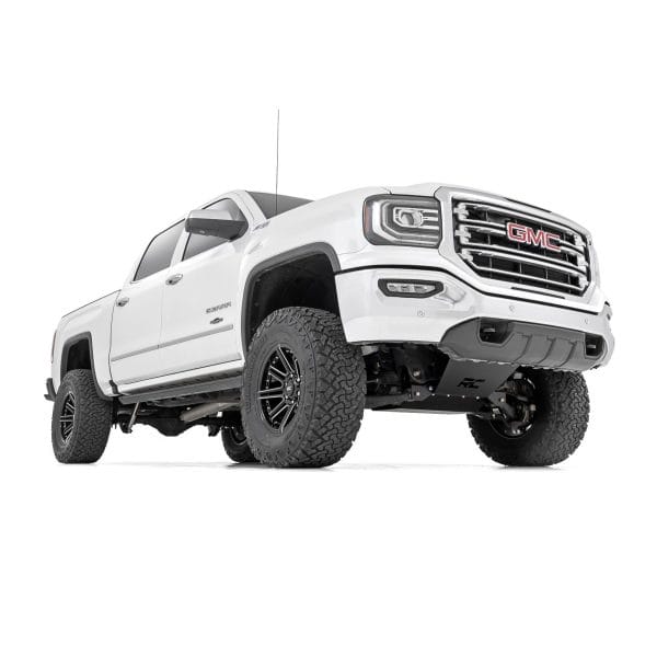 7 Inch Stamped Steel LCA Lift Kit - Forged UCA - Bracket - Vertex V2 Shks - Chevy GMC 1500 (16-18)