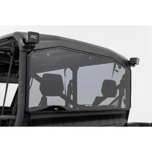 Tinted Rear Cab Panel - Scratch Resistant - Can-Am Defender HD 8 HD 9 HD 10