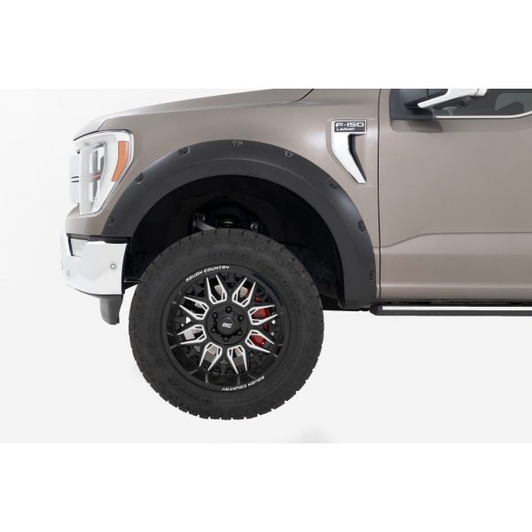 Rough Country Traditional Pocket Fender Flares - Ford F-150 2WD 4WD (2021-2023)