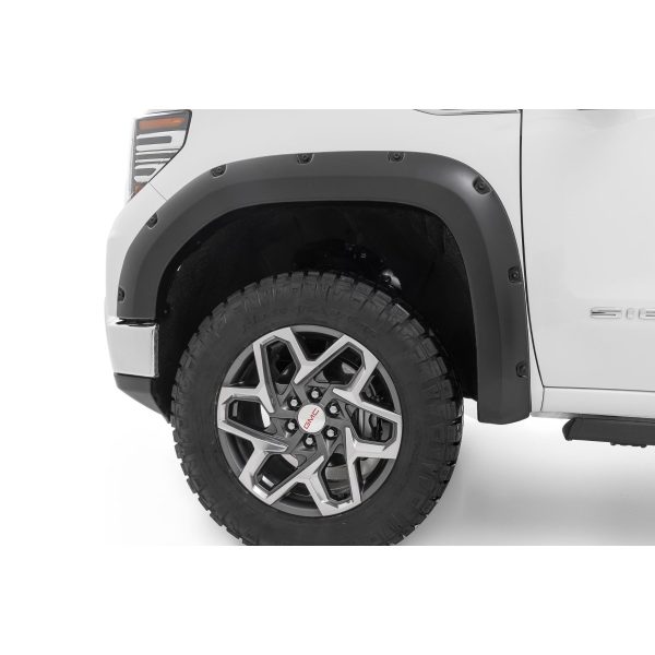 Rough Country Traditional Pocket Fender Flares - GMC Sierra 1500 2WD 4WD (19-23)