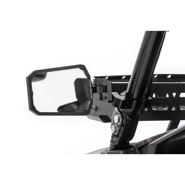 UTV Aluminum Side View Mirrors - Horizontal