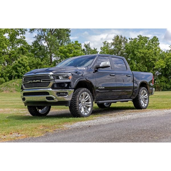 Rough Country BA2 Running Board - Side Step Bars - Ram 1500 (19-23) 1500 TRX (21-23)