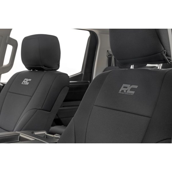 Rough Country Seat Covers - Toyota Tundra 4WD (2022-2023)