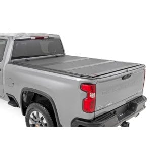 Hard Tri-Fold Flip Up Bed Cover - 6'9" Bed - Chevy GMC 2500HD (20-24)