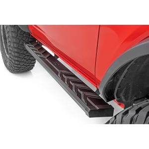 Rough Country BA2 Running Boards - Side Step Bars - 2-Door - Ford Bronco (2021-2023)