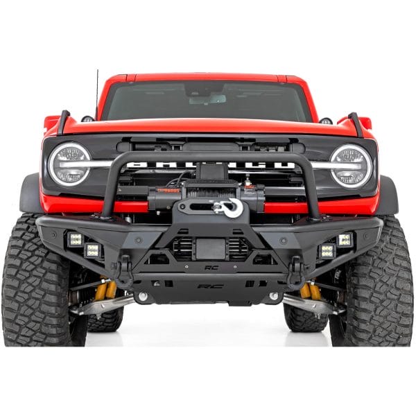 Front Bumper - Tubular - w Winch Plate - Ford Bronco (21-23)