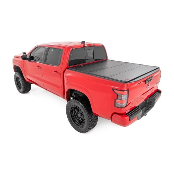 Hard Tri-Fold Flip Up Bed Cover - 5' Bed - Nissan Frontier (22-23)