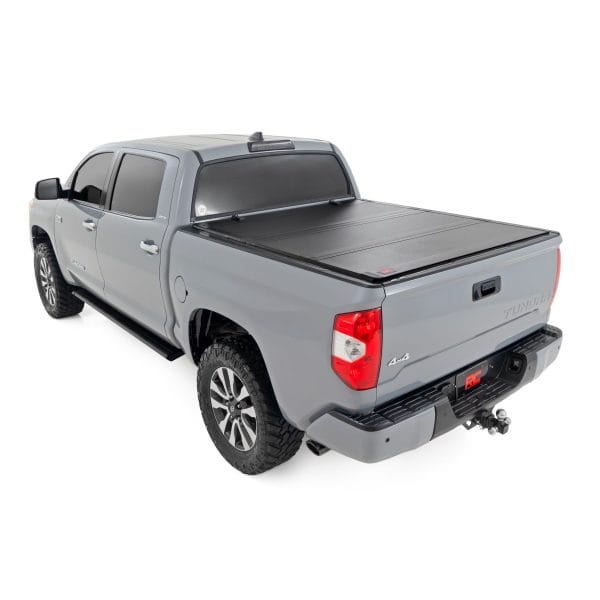 Hard Tri-Fold Flip Up Bed Cover - 5'7" Bed - Toyota Tundra (07-21)