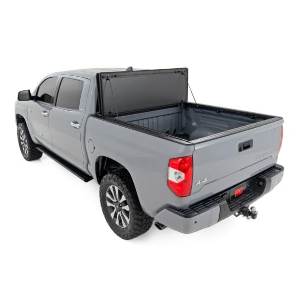 Hard Tri-Fold Flip Up Bed Cover - 5'7" Bed - Toyota Tundra (07-21)