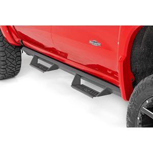 Rough Country AL2 Drop Steps - Crew Cab - Chevy GMC 1500 2500HD 3500HD (07-18)