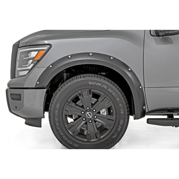 Pocket Fender Flares - Crew Cab - Nissan Titan 2WD 4WD (2017-2023)