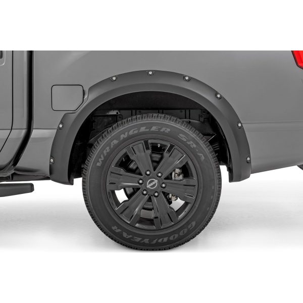 Pocket Fender Flares - Crew Cab - Nissan Titan 2WD 4WD (2017-2023)