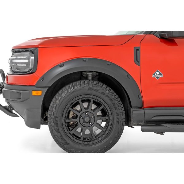 Pocket Fender Flares - Gloss Black - Ford Bronco Sport 4WD (21-23)