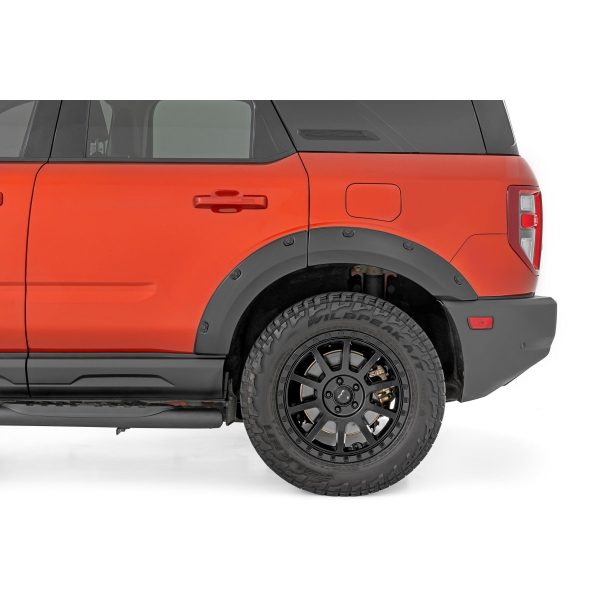 Pocket Fender Flares - Gloss Black - Ford Bronco Sport 4WD (21-23)