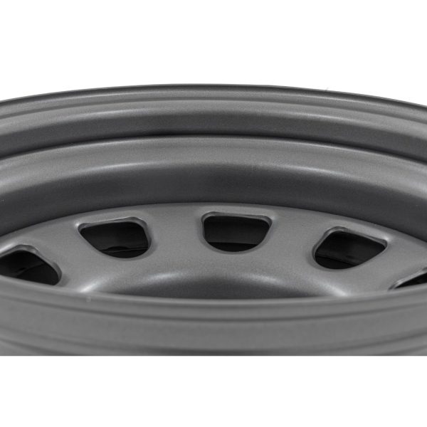 Steel Wheel - Gray - 15x8 - 5x4.5 - 3.30 Bore - -19