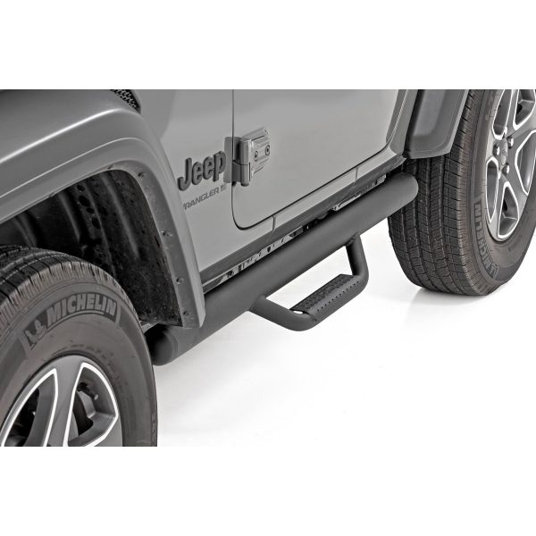 Nerf Steps - Full Length - 2 Door - Jeep Wrangler JL 4WD (18-23)