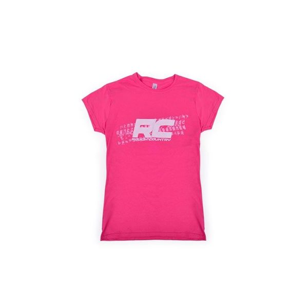 Rough Country T-Shirt - Women Fts Fit - Pink - Size M