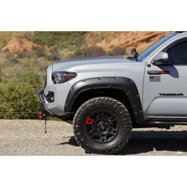 Rough Country Defender Pocket Fender Flare - Toyota Tacoma 2WD 4WD (2016-2023)