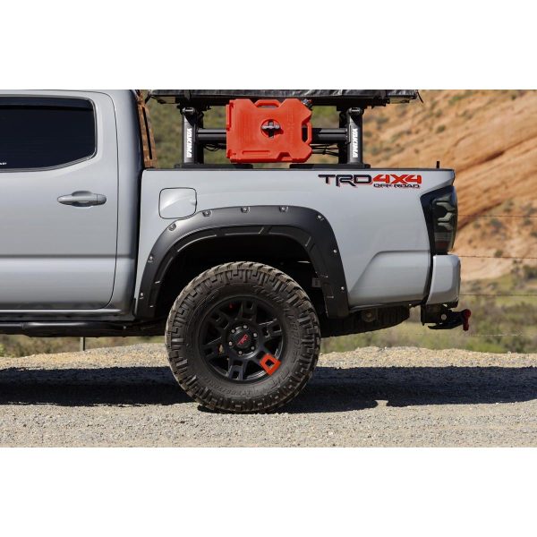 Rough Country Defender Pocket Fender Flare - Toyota Tacoma 2WD 4WD (2016-2023)