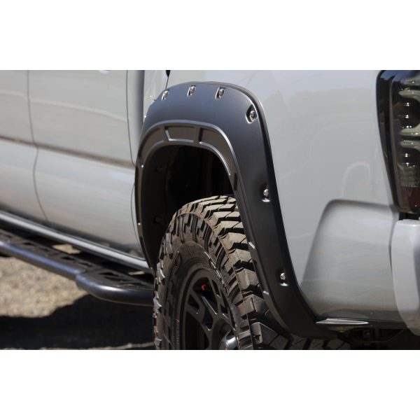 Defender Pocket Fender Flares - 1G3 Magnetic Grey - Toyota Tacoma (16-23)