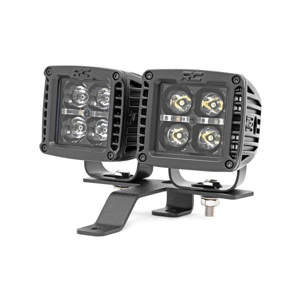 Jeep Quad LED Light Pod Kit - Black Series (18-21 JL  20-21 Gladiator)