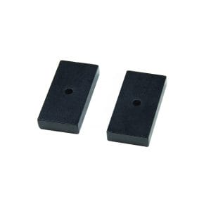 Rear Lift Blocks - Steel - 1 Inch Lift - 3in Wide - Universal Fitment