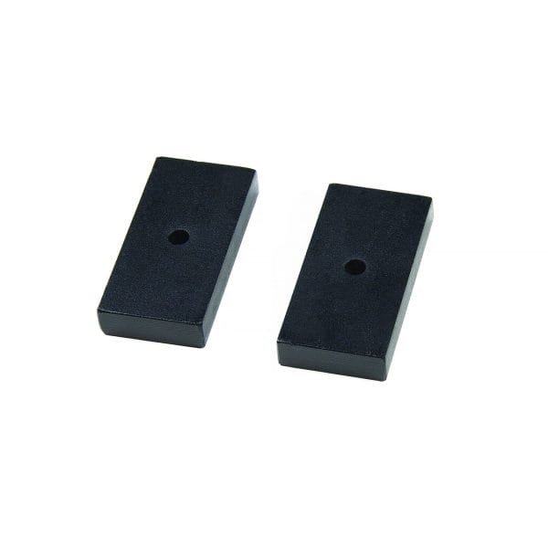 Rear Lift Blocks - Steel - 1 Inch Lift - 2.5in Wide - Universal Fitment