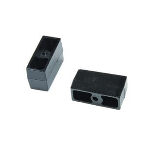 Rear Lift Blocks - 9/16 in Pin - Cast Iron - 3 Inch Lift - Universal Fitment