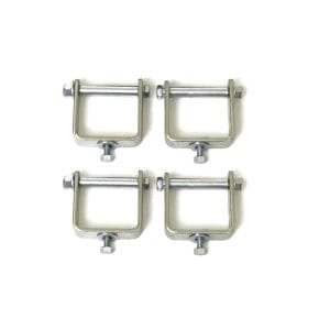 Spring Clamps - Bolt Style - 2.5 Inch Wide - 4 Pack