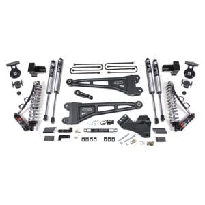 5 Inch Lift Kit w/ Radius Arm - FOX 2.5 Performance Elite Coil-Over Conversion - Ford F250/F350 Super Duty (20-22) 4WD - Diesel