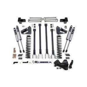 4 Inch Lift Kit - 4-Link Conversion - Ford F250 / F350 Super Duty (17-19) 4WD - Gas