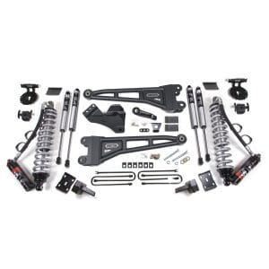 4 Inch Lift Kit w/ Radius Arm - FOX 2.5 Performance Elite Coil-Over Conversion - Ford F250/F350 Super Duty (11-16) 4WD - Diesel