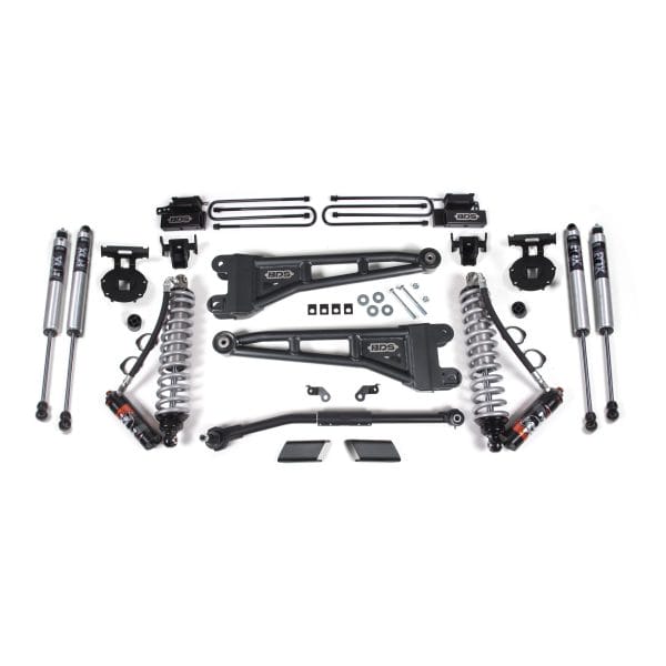 2.5 Inch Lift Kit w/ Radius Arm - FOX 2.5 Performance Elite Coil-Over Conversion - Ford F450 Super Duty (20-22) 4WD