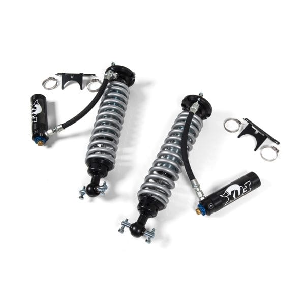 FOX 2.5 Coil-Over Shocks w/ DSC Reservoir Adjuster - 4 Inch Lift - Factory Series - Chevy Silverado and GMC Sierra 1500 (07-18)