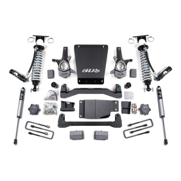 4 Inch Lift Kit - FOX 2.5 Coil-Over - Chevy Silverado or GMC Sierra 1500 (07-13) 4WD