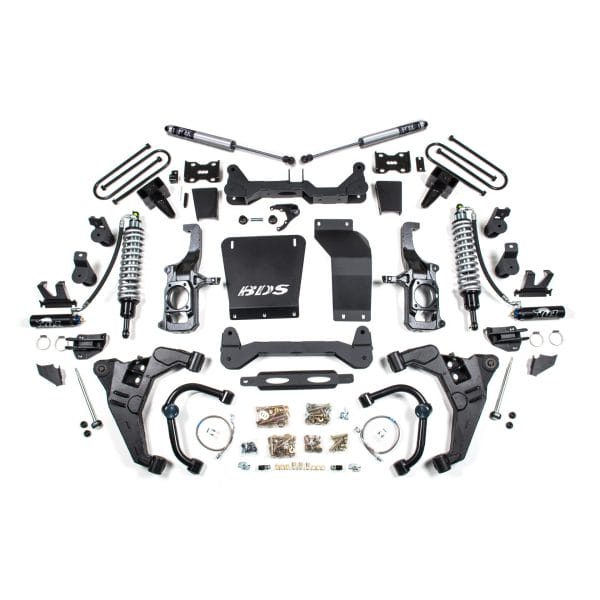 6.5 Inch Lift Kit - FOX 2.5 Coil-Over Conversion - Chevy Silverado or GMC Sierra 2500HD/3500HD (11-19) - Diesel