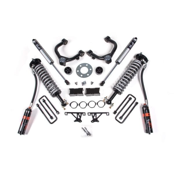 1.5 Inch Lift Kit - FOX 2.5 Performance Elite Coil-Over - Chevy Trail Boss or GMC AT4 1500 (19-24) 4WD
