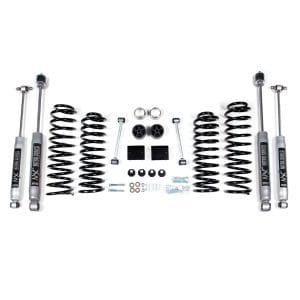 2 Inch Lift Kit - Coil Spring - Jeep Wrangler JK (12-18) 4-Door