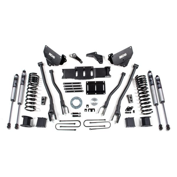 6 Inch Lift Kit w/ 4-Link - Ram 3500 w/ Rear Air Ride (13-18) 4WD - Diesel