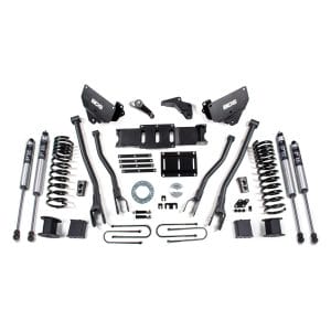 5.5 Inch Lift Kit w/ 4-Link - Ram 3500 w/ Rear Air Ride (13-18) 4WD - Gas