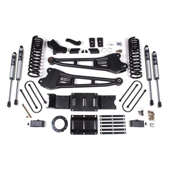 4 Inch Lift Kit w/ Radius Arm - Ram 3500 (19-24) 4WD - Gas