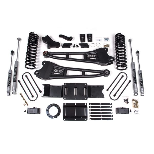 4 Inch Lift Kit w/ Radius Arm - Ram 3500 (19-24) 4WD - Gas