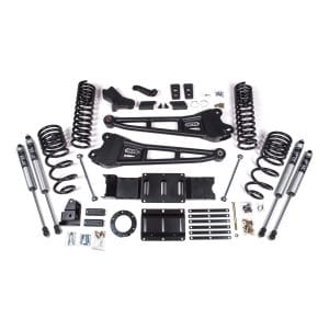 4 Inch Lift Kit w/ Radius Arm - Ram 2500 (19-24) 4WD - Gas