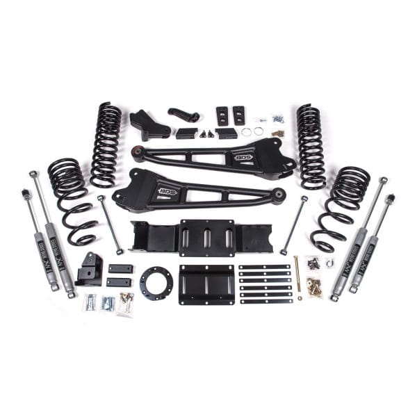 4 Inch Lift Kit w/ Radius Arm - Ram 2500 (19-24) 4WD - Diesel