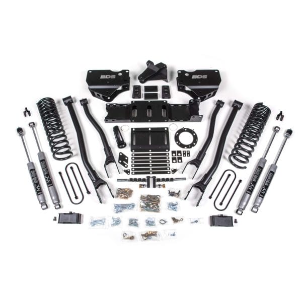 4 Inch Lift Kit w/ 4-Link - Ram 3500 (19-23) 4WD - Gas