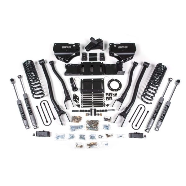 4 Inch Lift Kit w/ 4-Link - Ram 3500 (19-24) 4WD - Diesel